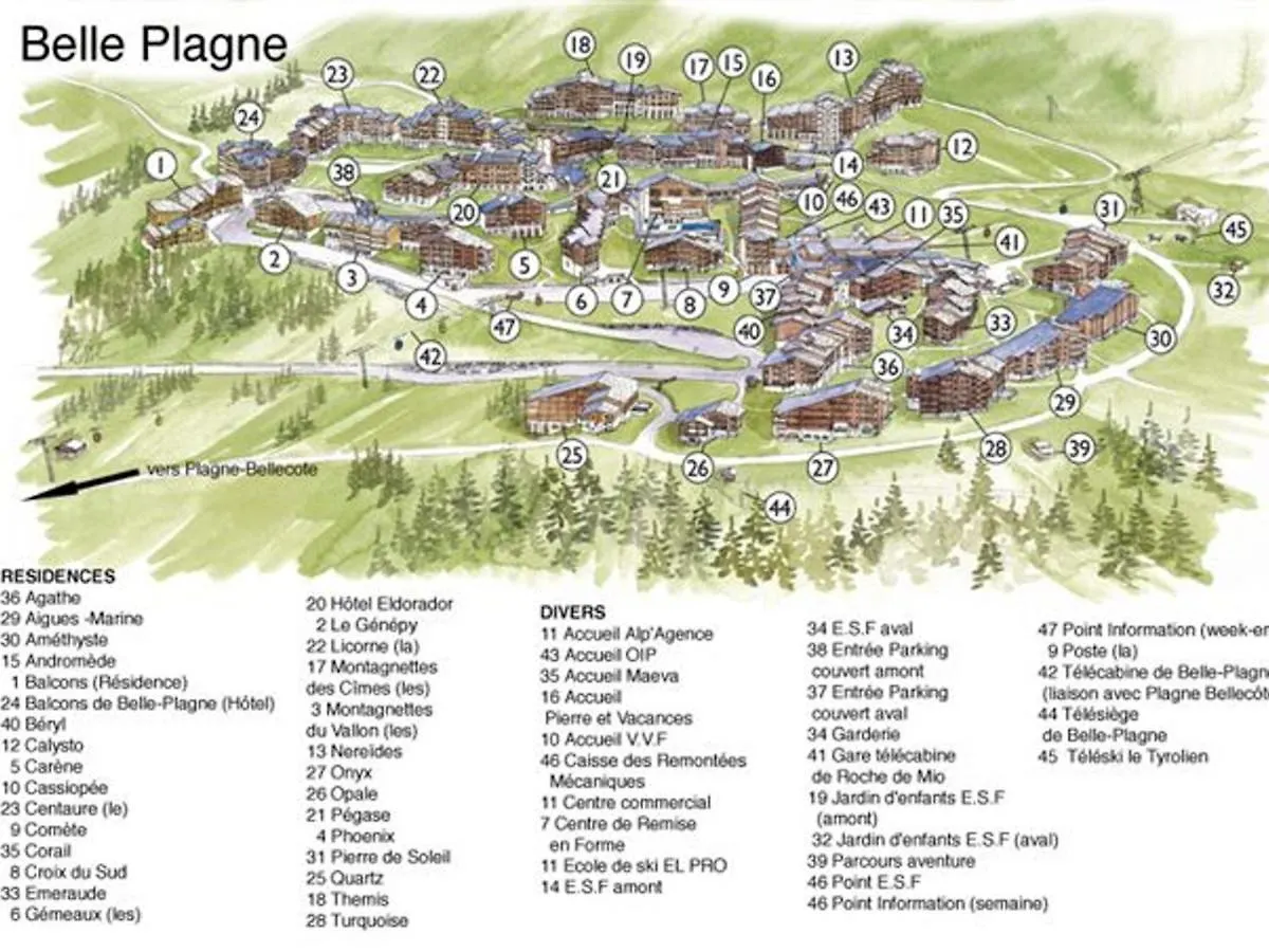 Apartman Appartement Cosy Au Pied Des Pistes Avec Balcon Et Parking - Fr-1-181-2040 La Plagne Tarentaise